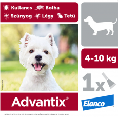 Advantix Spot-On Dog 1ml 4-10kg