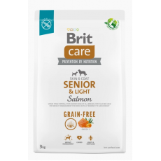 BRIT CARE DOG GRAIN-FREE SALMON SENIOR & LIGHT 3 KG