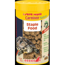 Sera Reptil Carnivor Nature - teljesértékű hüllőtáp 250ml/72g