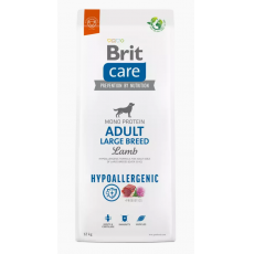 BRIT CARE DOG HYPOALLERGENIC Bárányos nagytestű kutyáknak 12 kg