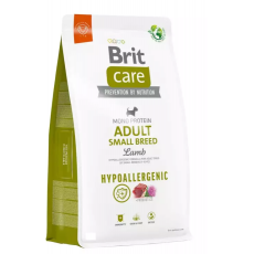 Brit Care Hipoallergén Adult Small Breed Lamb & Rice - bárányos ,rizses kistestű,szárazkutyatáp 3kg