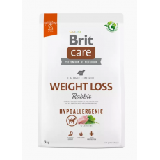 BRIT CARE DOG HYPOALLERGENIC RABBIT WEIGHT LOSS 3 KG