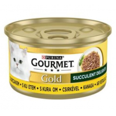 Gourmet Gold Succulent Delights csirkével 85g