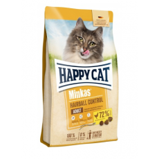 Happy cat minkas hairball control baromfi száraz macskaeledel 10kg