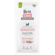 Brit Care Dog Sustainable Insect Sensitive-halas-rovarfehérjés száraz kutyatáp 12 kg