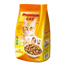 Prémium Cat szárnyas száraz macskaeledel 10kg