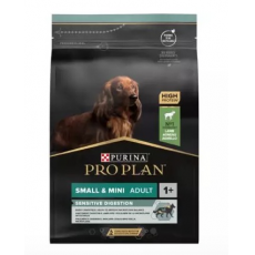 PRO PLAN Small & Mini Adult SENSITIVE DIGESTION bárányban gazdag mini felnőtt száraz kutyatáp 3kg