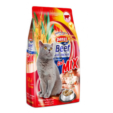 Panzi Cat-Mix Adult marha száraztáp, felnőtt macskák részére 10kg