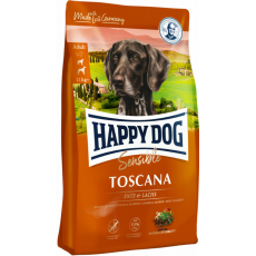 Happy Dog Supreme Sensible Toscana kacsás, lazacos száraz kutyatáp 12.5kg