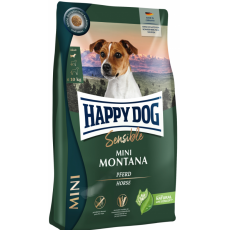 Happy Dog Sensible Mini Montana lóhúsos száraz kutyatáp 4kg