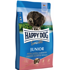 Happy Dog Supreme Young Junior Grainfree ,gabonamentes lazacos,csirkés kölyök száraz kutyatáp 10kg