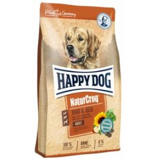 Happy Dog Natur-Croq Rind/Reis - marha, rizs, száraz kutyatáp 4 kg